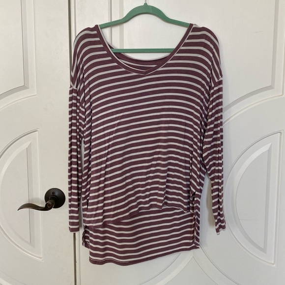 american eagle striped long sleeve - Picture 2 of 4